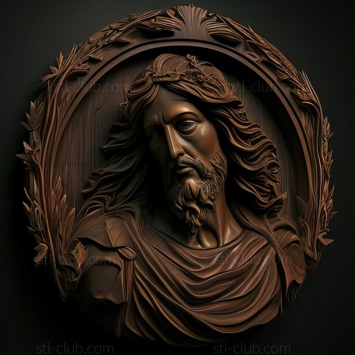 3D model st jesus (STL)